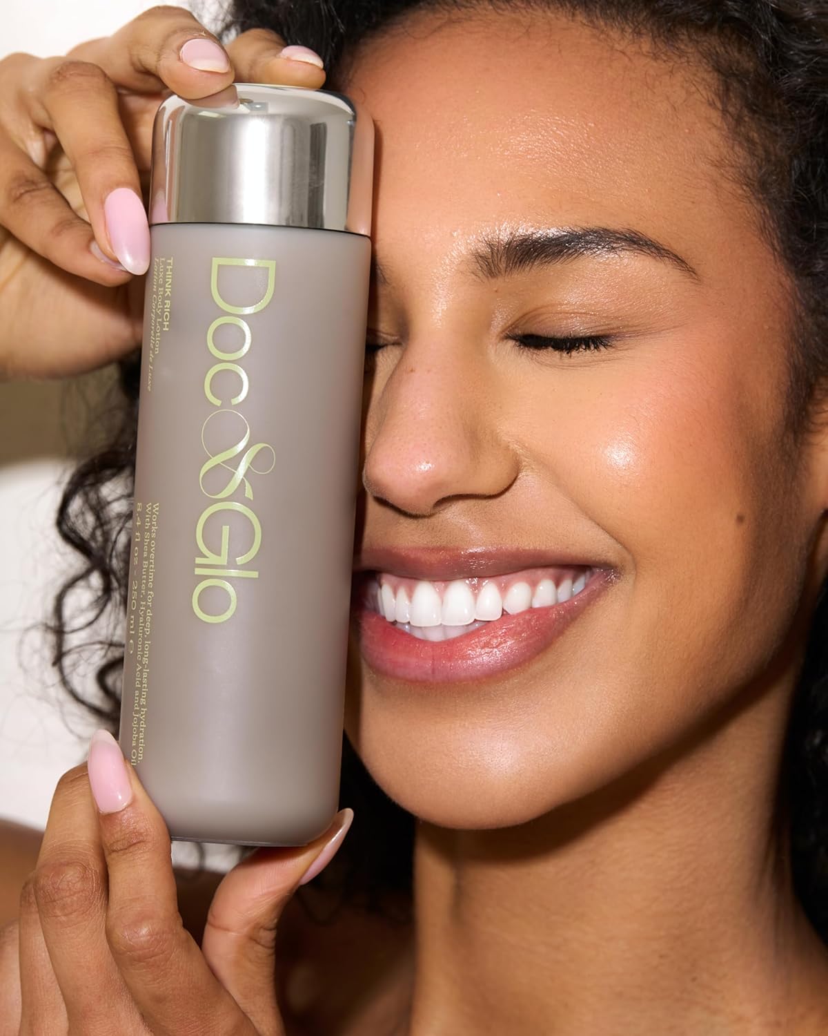 Doc & Glo Think Rich Luxe Body Lotion, Fragrance Free, 8.4 Fl Oz - Image 6