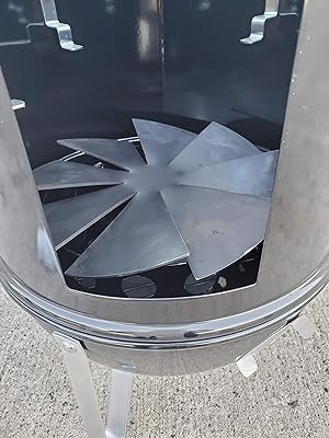 Hunsaker Smokers Vortex Plate Heat Deflector for 14.5