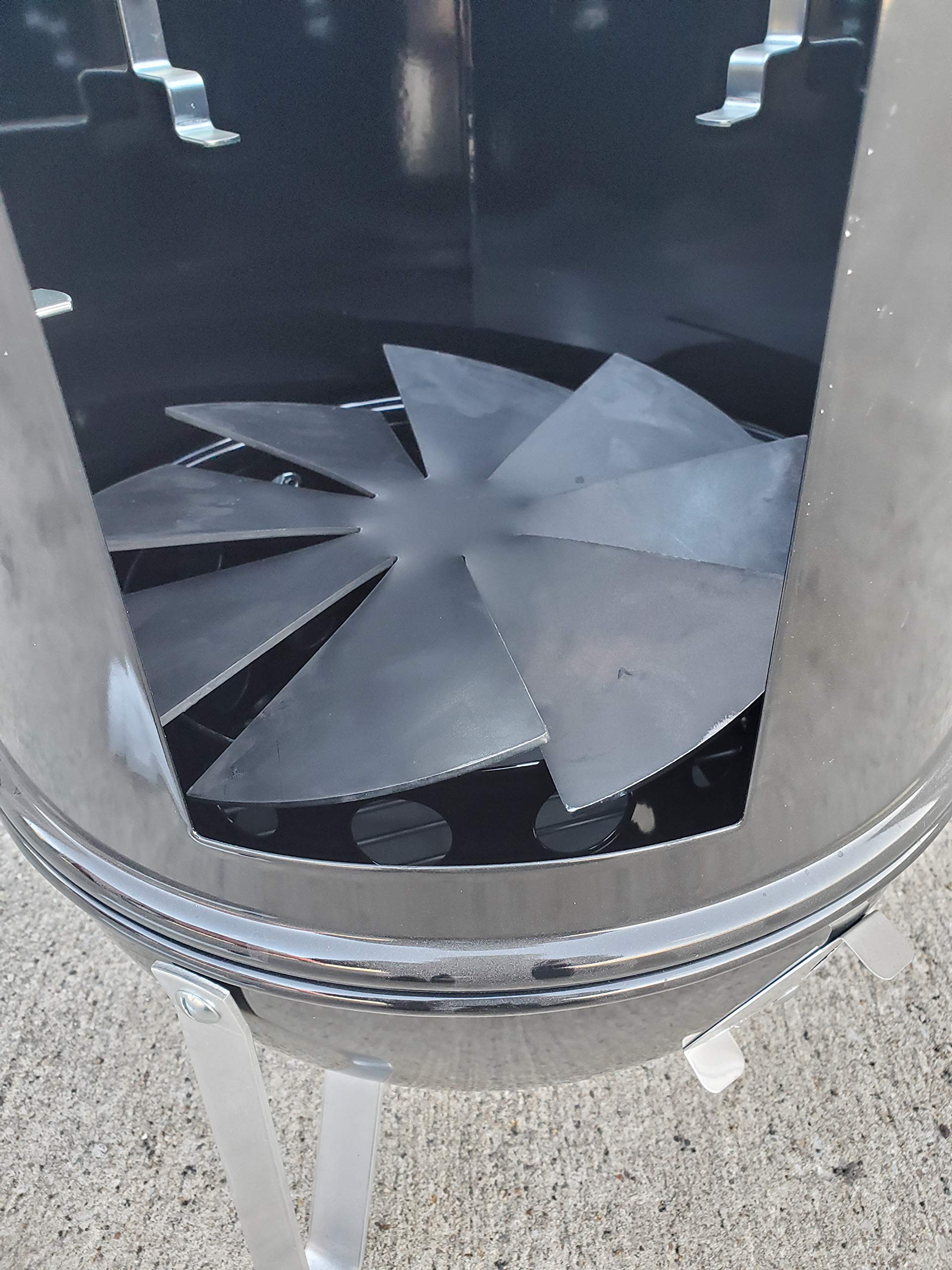 Hunsaker SmokersVortex Plate Heat Deflector for 14.5" WSM