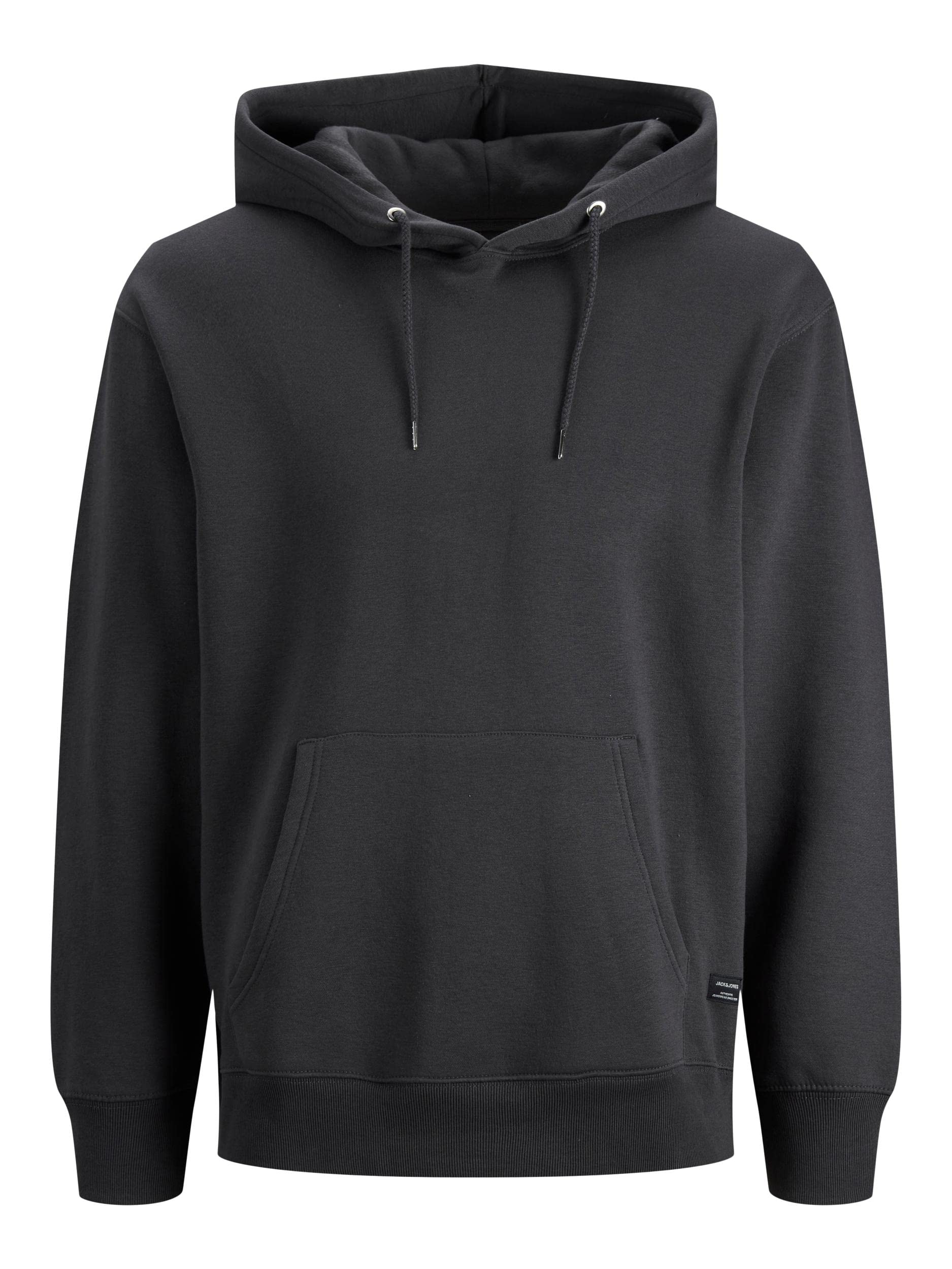 JACK & JONES Men's JJESOFT Sweat Hood, Asphalt/REG, XXL