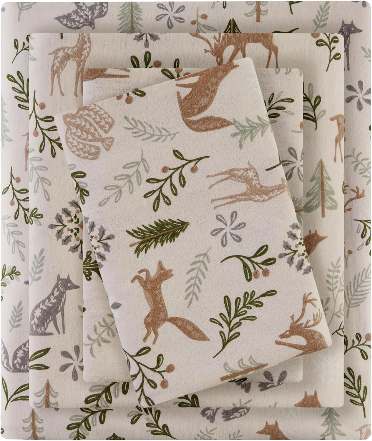 Sleep Philosophy True North 100 Cotton Flannel Sheets Full