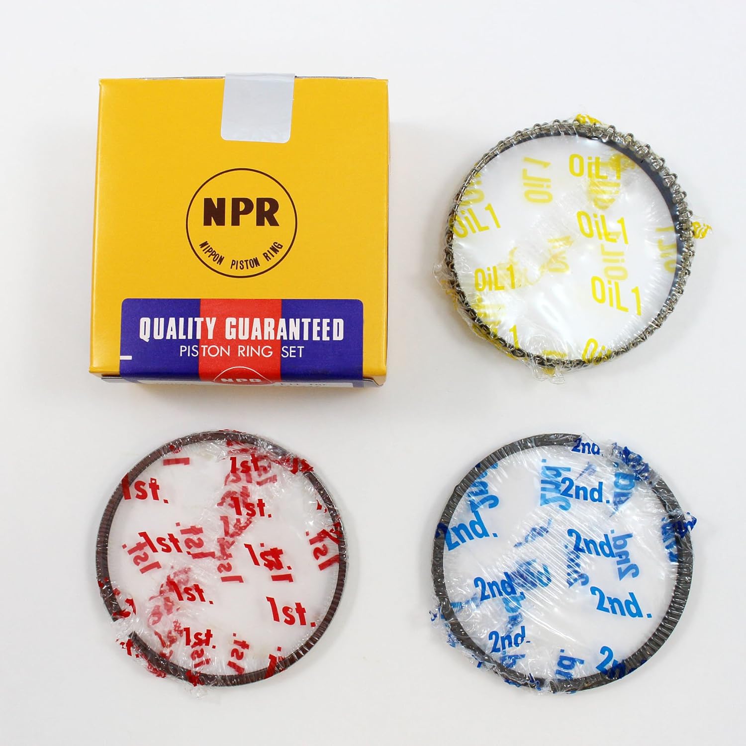 Premium Quality Piston Rings Set for 19982004 Nissan 2.4L