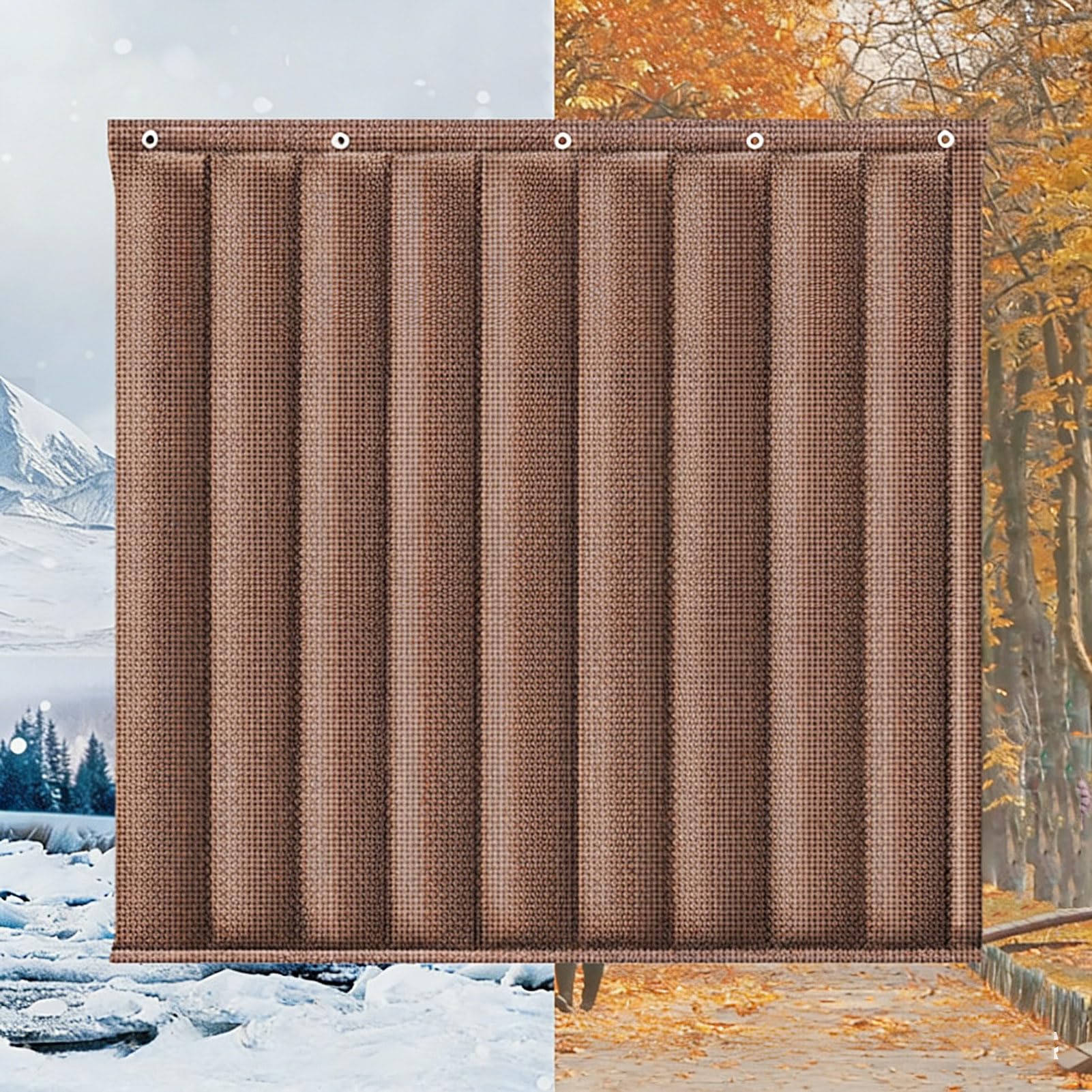 Rideau de Porte Tissu Imperméable Insonorisant et Chaud, Thermique Isolation Phonique Rideau de Porte, Rideaux de Porte Occultants a Coton Épais, pour Cuisine, Chambre, Garage