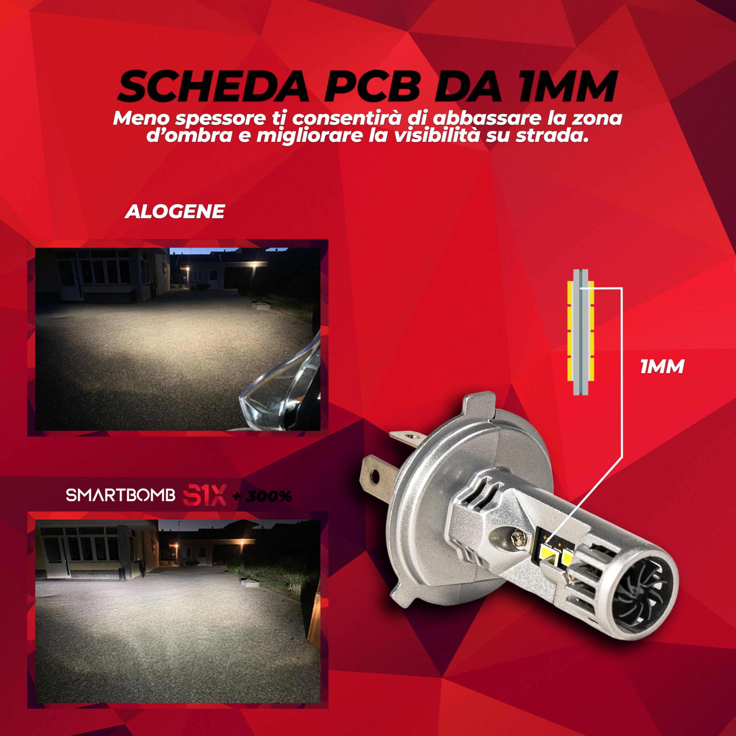 Lampy LED H11 H13 Mini 8000lm 55w 6000k Canbus SAMOCHÓD MOTOCYKL
