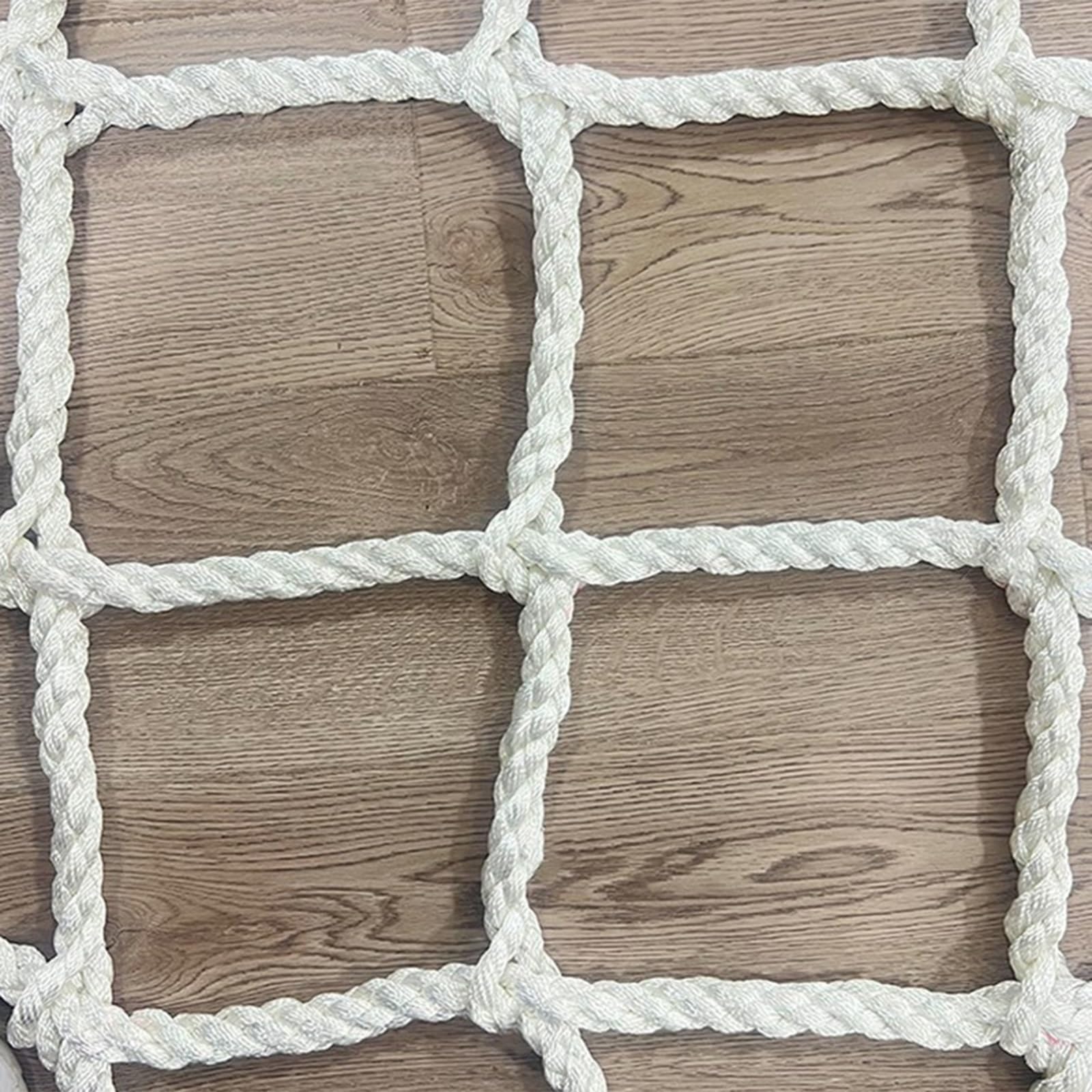 Redes de elevación y izaje, Redes de Remolque y elevación de Alta Resistencia de 1x1m/1.5x1.5m/2x2m/3x3m/4x4m/5x5m, Capacidad de Carga de 500 kg, Cuerda de Seguridad para construcc