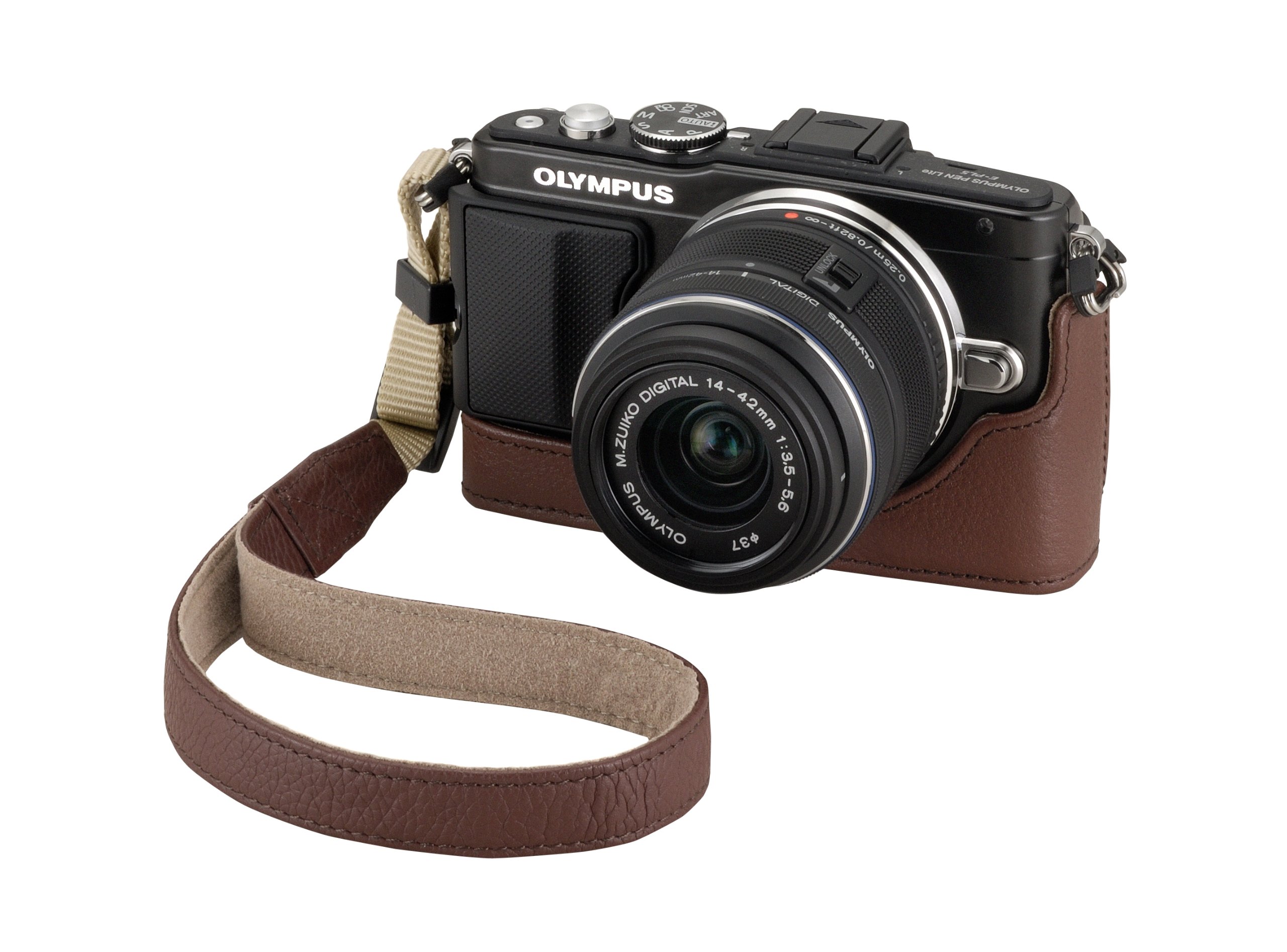 Amazon | OLYMPUS ボディジャケット PEN E-PL6/E-PL5/E-PM2用 ブラウン