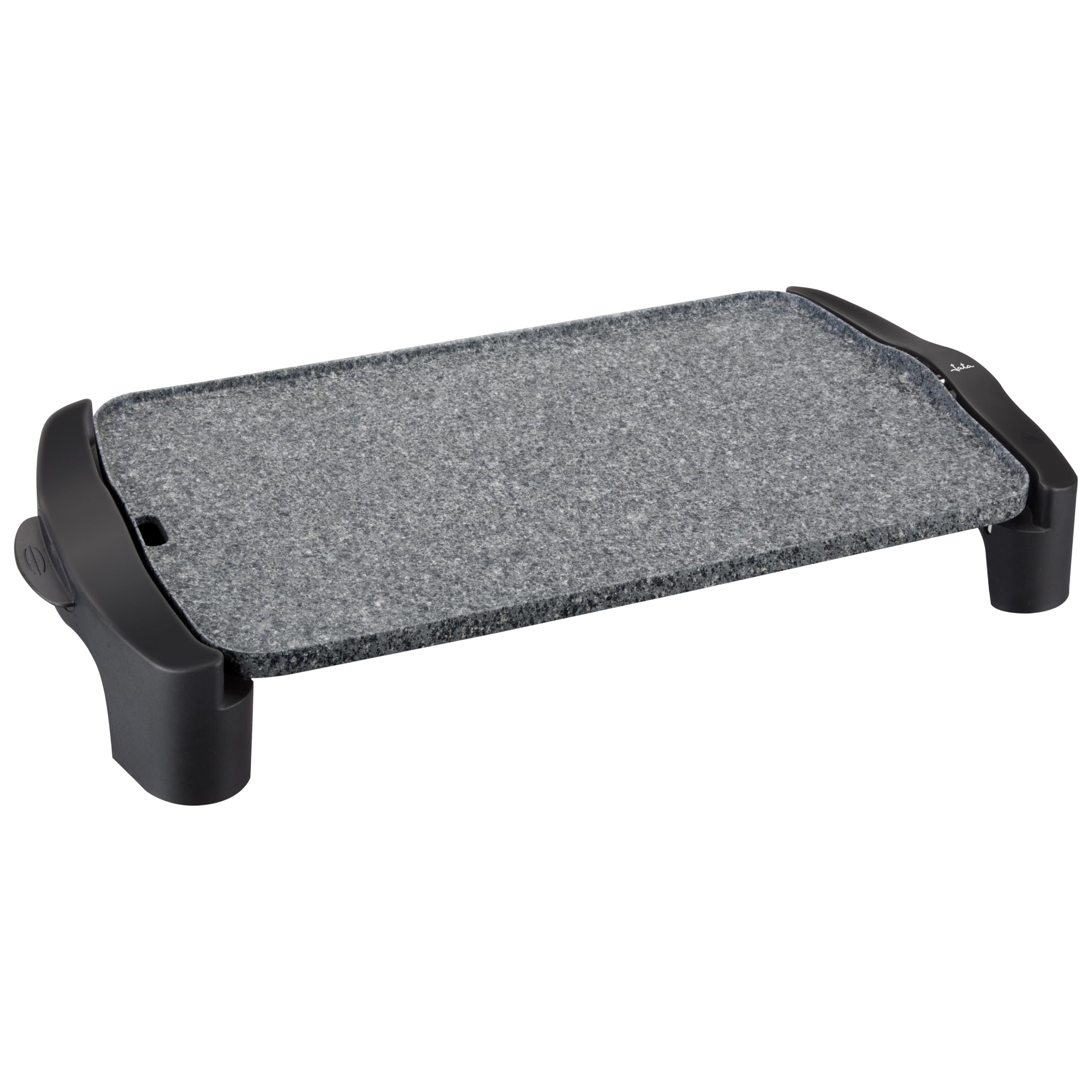 Jata Ferro da arrosto GR558, antiaderente, resistente ai graffi, 2500 W, misure 46 x 28 cm, resistenza a forma di M, prodotto in Spagna, facile da pulire, vassoio per salsa (materiale ceramico)