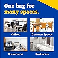 Vista 5 de CloroxPro Glad ForceFlex - Bolsas de basura altas con cordón para cocina, 13 galones, 100 unidades (el paquete puede variar)