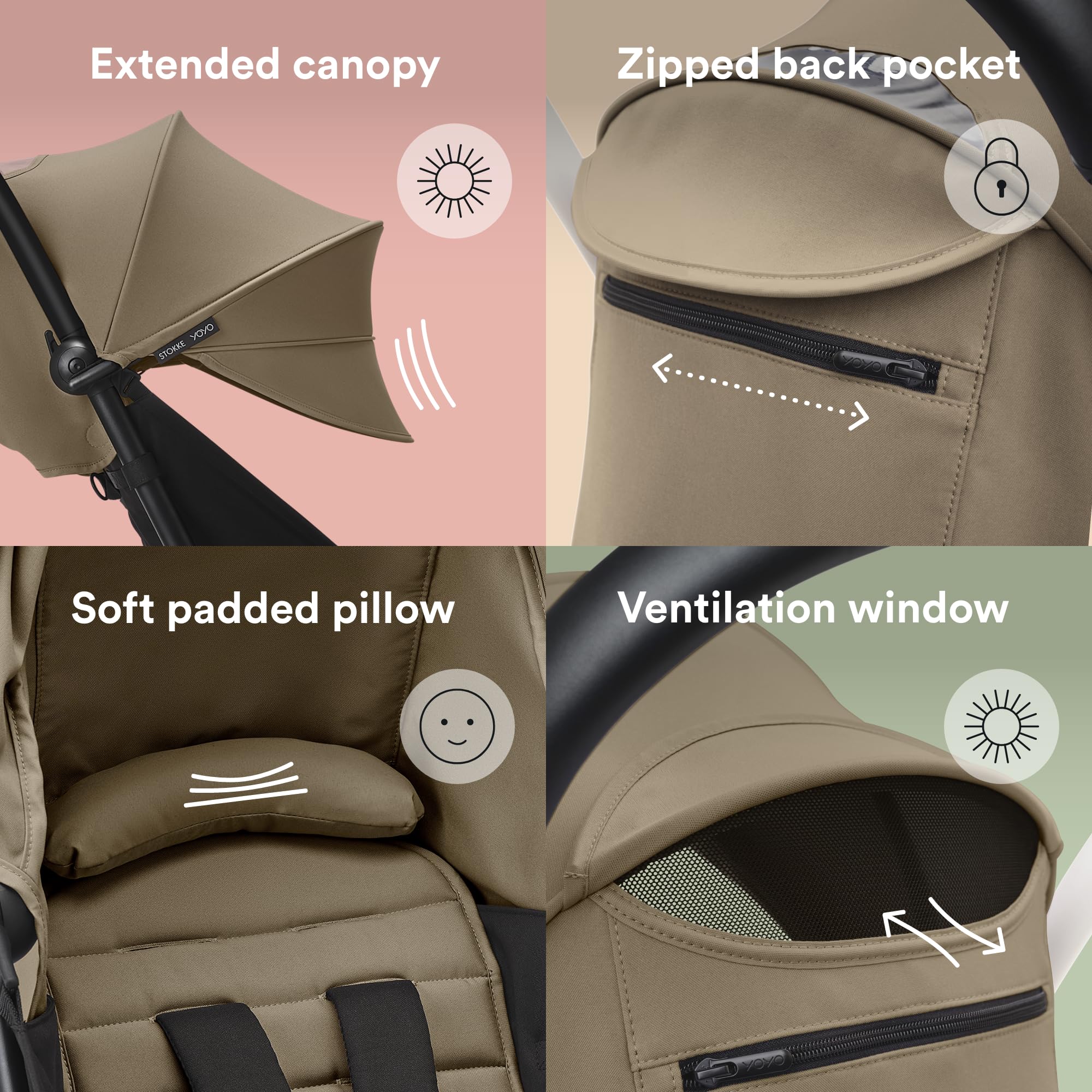 Amazon.com: Stokke YOYO 6+ Color Pack, Toffee - Textiles Only Amazon.com: Stokke YOYO 6+ Color Pack, Toffee - Textiles Only