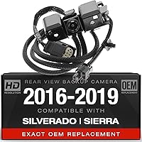 OEM Backup Reverse Camera for 2016-2019 Chevy Silverado & GMC Sierra - 84062896, 590-111 Direct Replacement