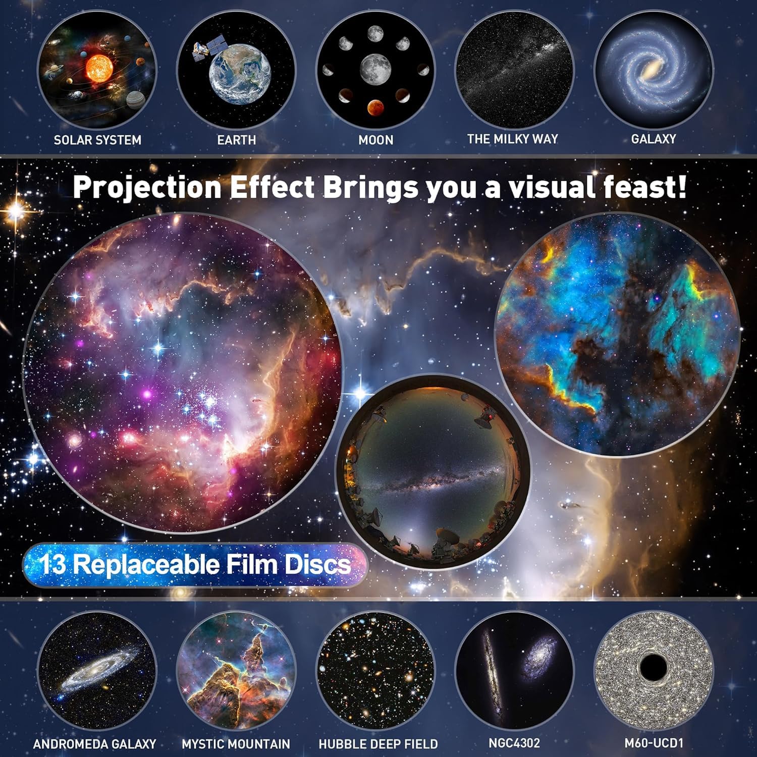Amazon.co.jp: プラネタリウムプロジェクター Pro 2025、Galaxy