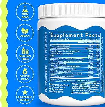 Hi-Lyte Hydration Bundle - Keto K1000 Unflavored Electrolyte Packets (30 Servings) Raspberry Electrolyte Powder (90 Servings)