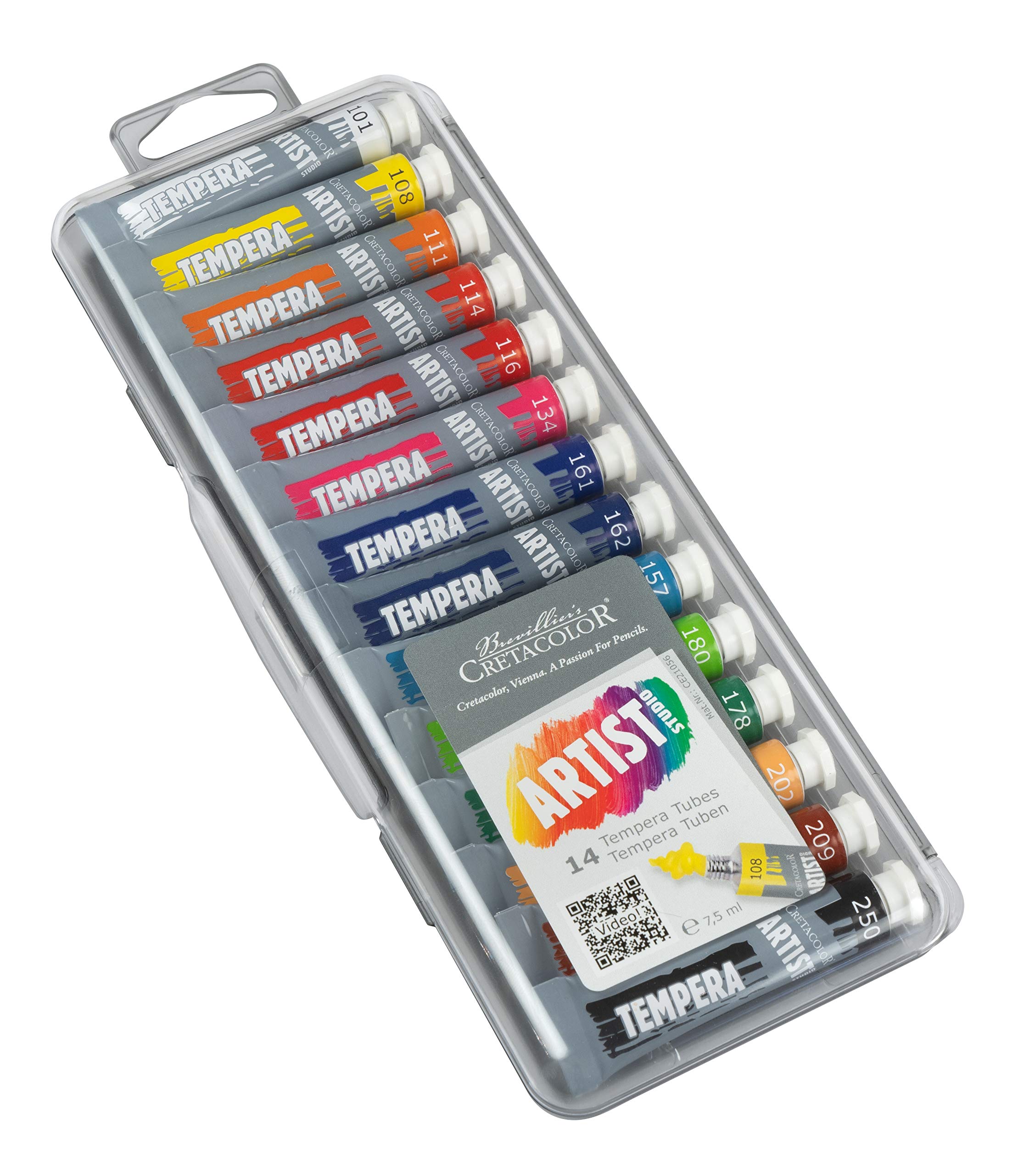 Cretacolor Tempera Liquide 14 Couleurs 7,5 ML