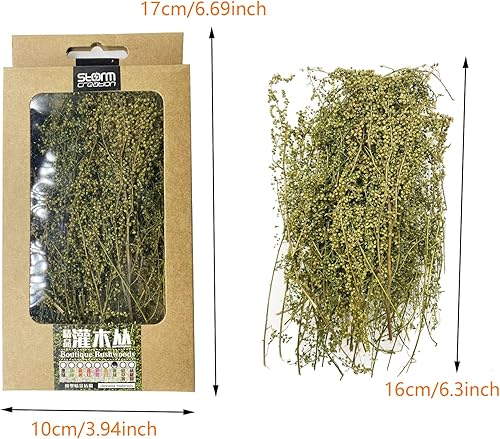 Miniatura 2 de Cayway Arbustos en miniatura Modelo Arbustos largos Grupos de vegetación Grupos de hierba estática para bricolaje Modelo Tren Paisaje Ferrocarril
