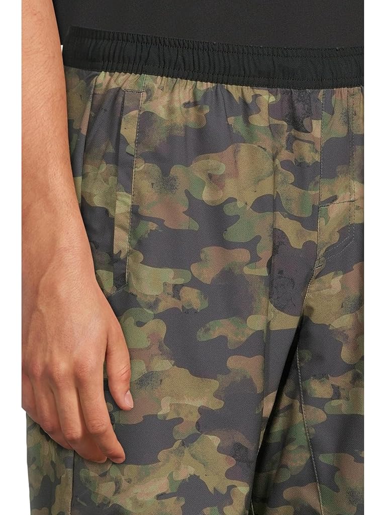 Olive RVCA Yogger Stretch Contrast 17