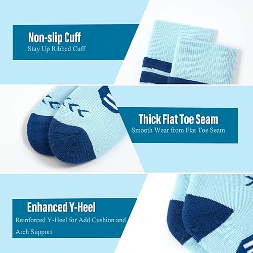 Miniatura 3 de Calcetines de esquí para niños, calcetines cálidos de invierno para niños y niñas, gruesos, térmicos, patinaje, snowboard, calcetines de nieve,