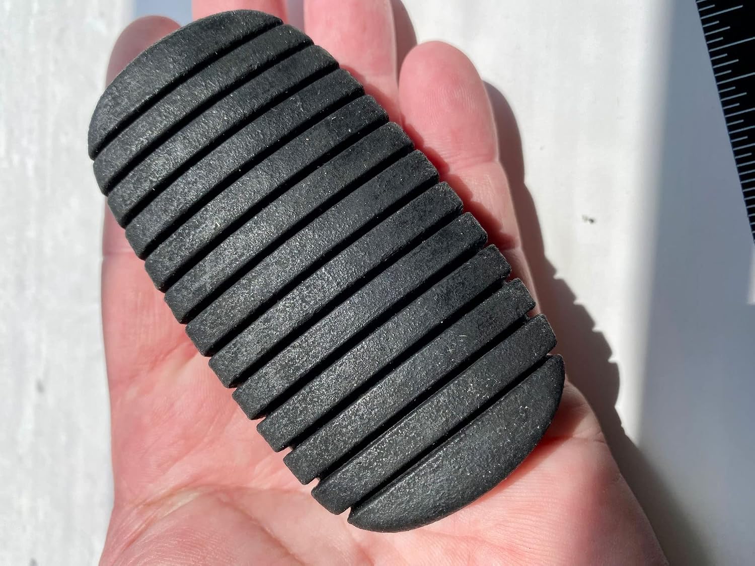 Clutch-Brake Pedals Rubber NOS GM 3657980 Pedal Pads 55-57 Chevy 56-7 Corvette