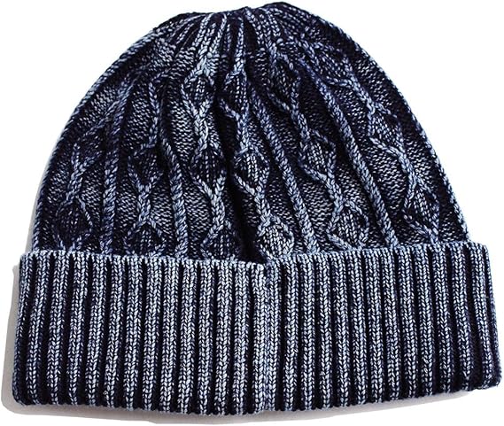 Amazon Quintetto Indigo インディゴ ニット キャップ ワッチ ニット帽 メンズ デニム Rus7044 ネイビー Navy キャップ 通販