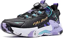 Tênis de basquete feminino masculino respirável antiderrapante moda ao ar livre unissex