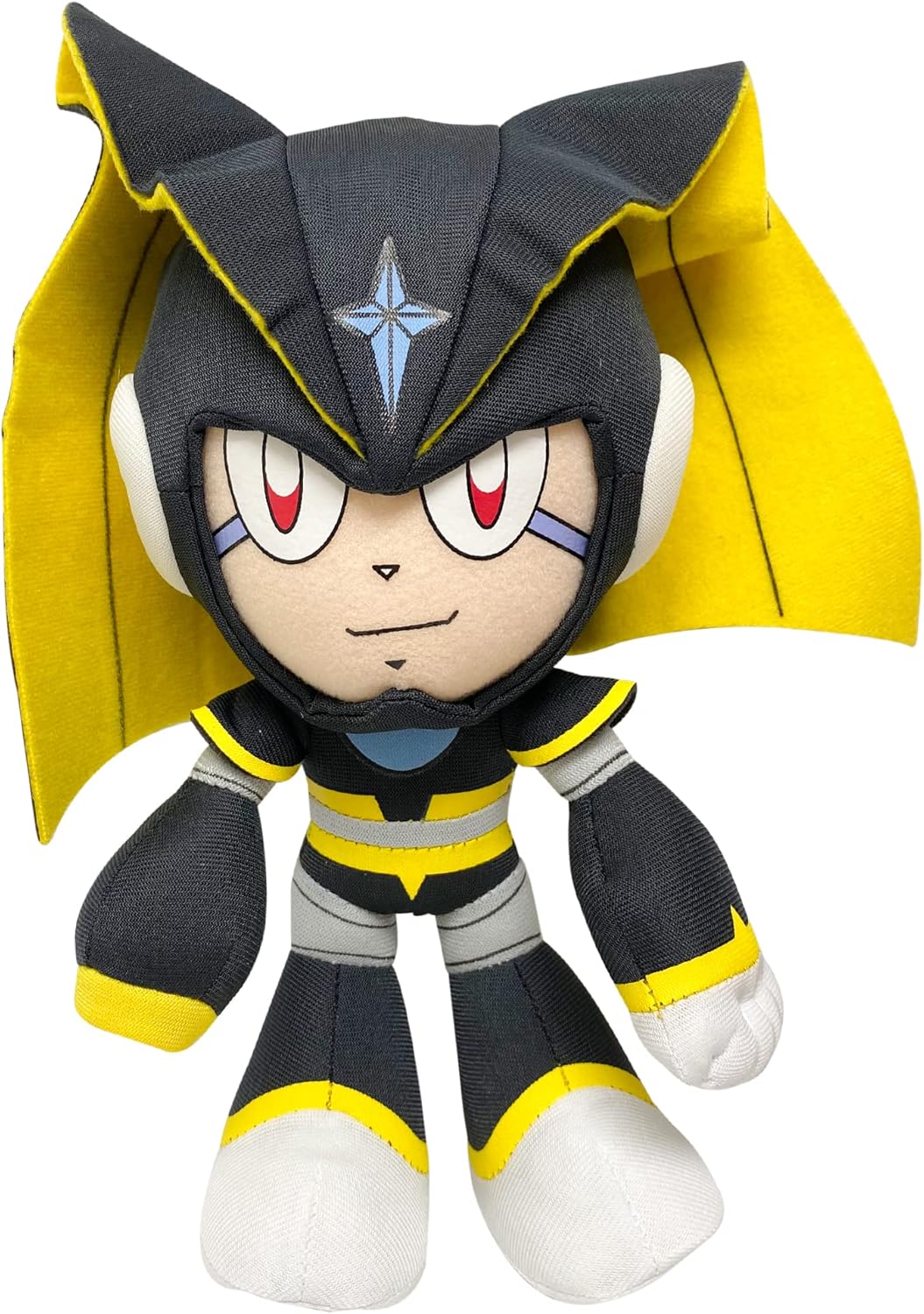GE Animation Great Eastern GE-52604 Mega Man - 10" Bass Stuffed Plush