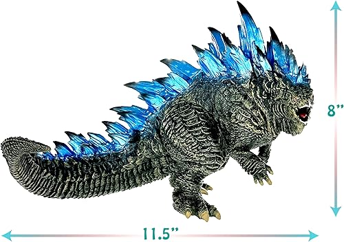 Miniatura 4 de TwCare Godzilla vs. Kong Mega Figura de acción de juguete, rey de los monstruos, serie de películas, articulaciones movibles, vinilo suave, bolsa de