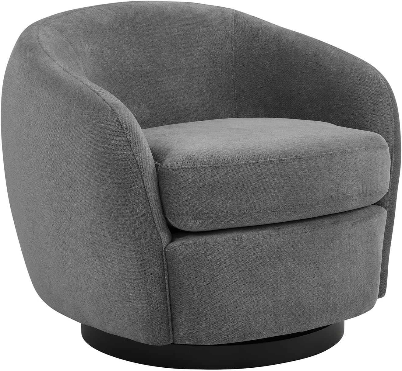Picket House Furnishings Hattie Swivel Chair in Bristo Gray