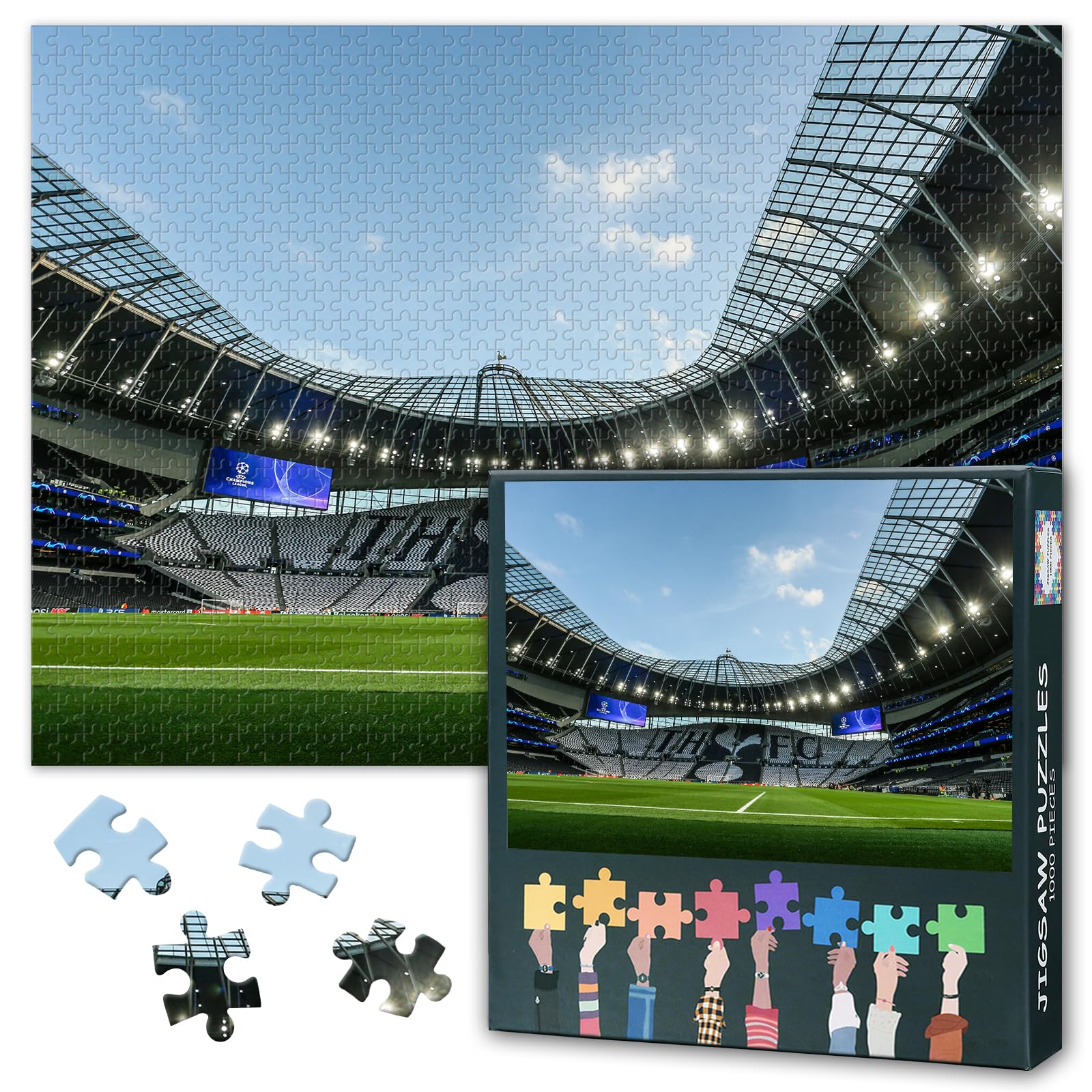 TISHIRON 1000 Piece Sports Puzzle for Adults - Tottenham Hotspur Arena — image 1