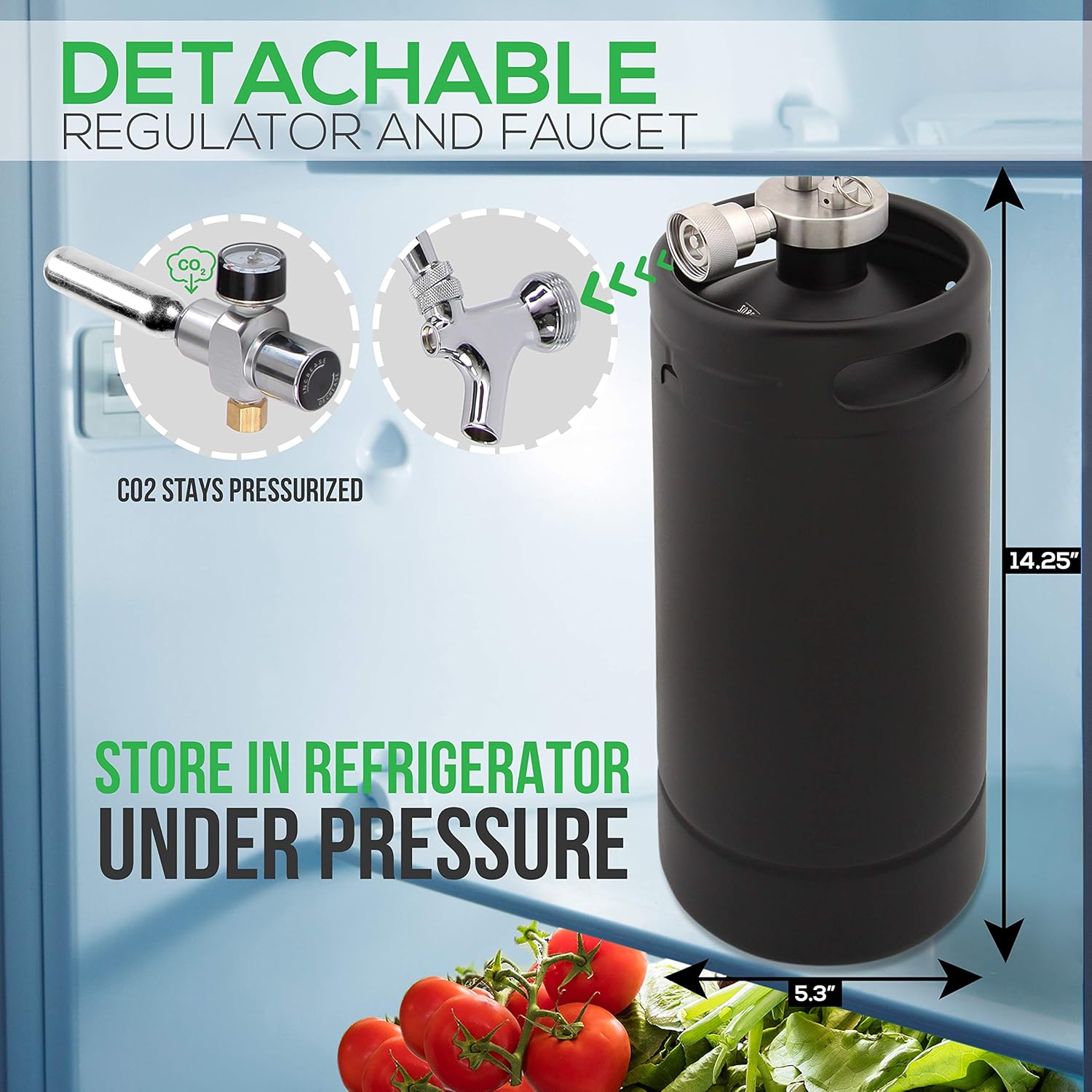 Portable Keg System for Fresh Drinks
