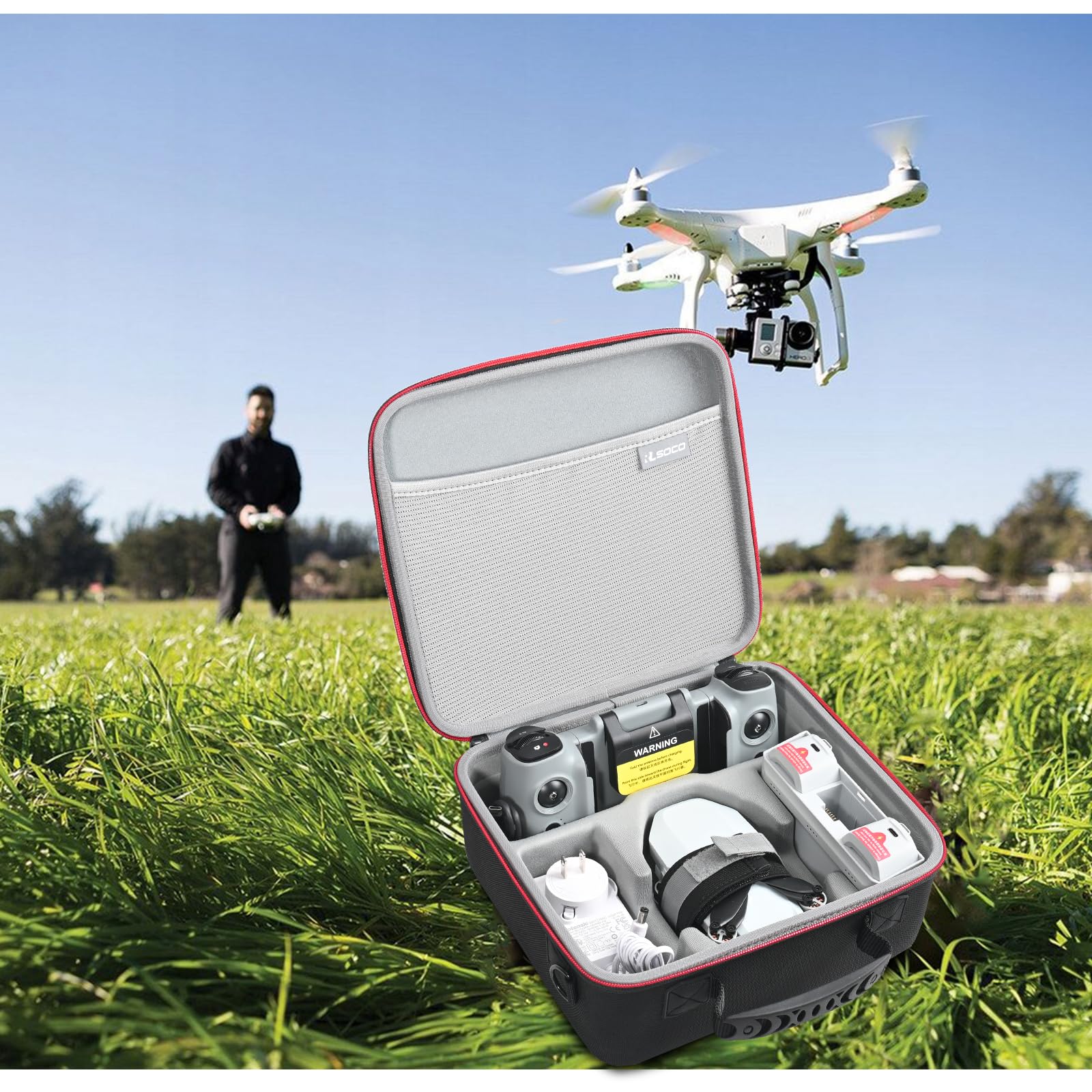 Potensic Atom 2 Custodia Rigida per Drone da Viaggio
