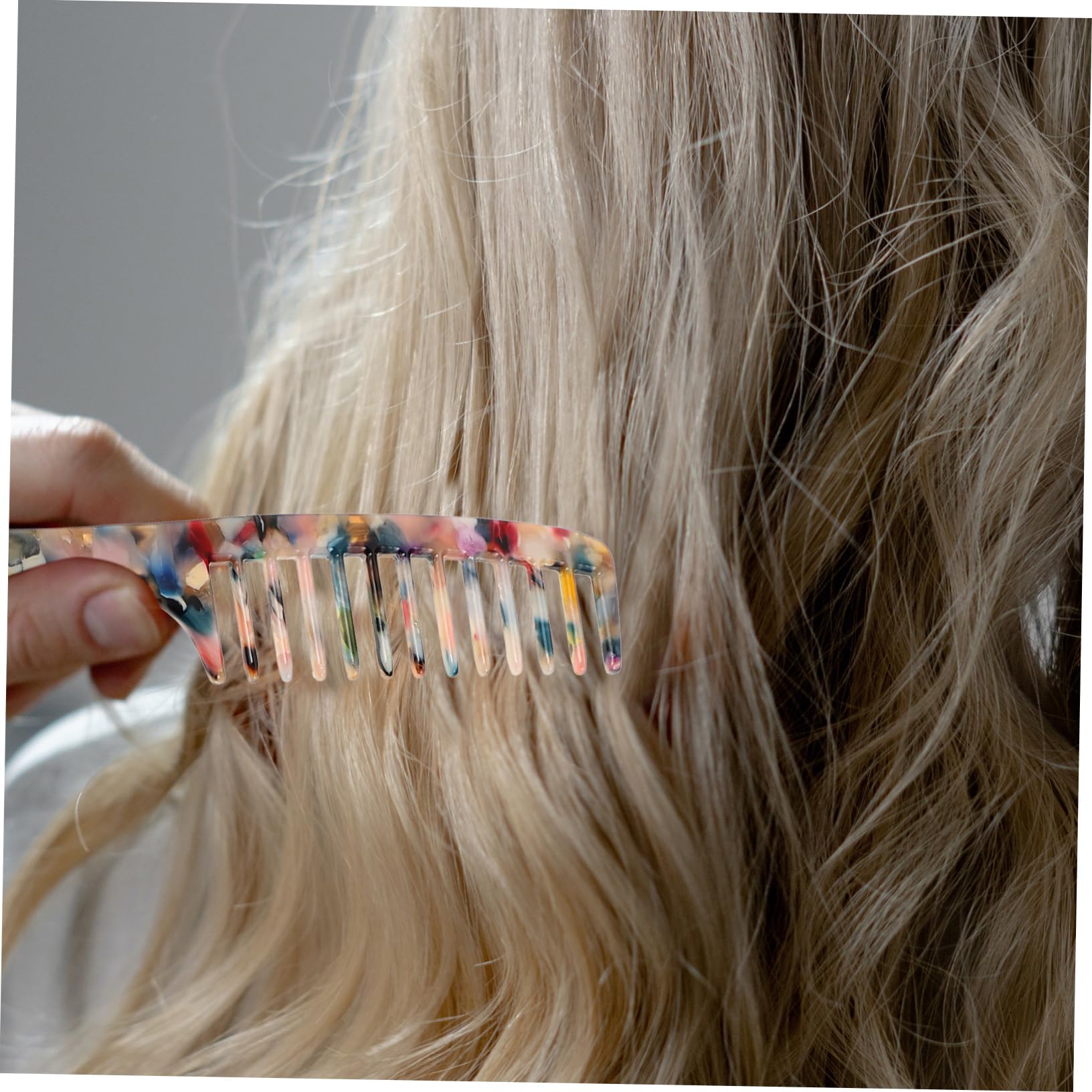 Beavorty 10stücke Breiter Zahnkamm Acetat Sanfter Haarkamm Für Styling Für Und Trockenes Haar Leicht Und Handlich Für Täglichen Gebrauch Oder Unterwegs