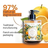 Vista 5 de Panier des Sens Juego de cuidado de manos Provence - Jabón líquido de manos y crema de manos Duo - Apto para veganos - 95% ingredientes naturales