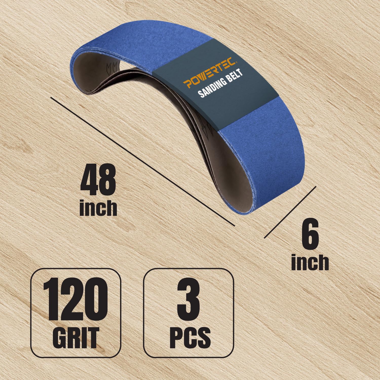 Lot De 8 Bandes Abrasives 100x610 En Zirconium | Leroy Merlin