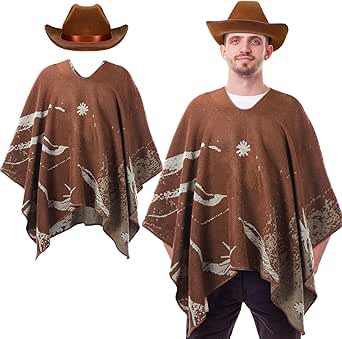 Western Cowboy Costume Top Trousers and Belt