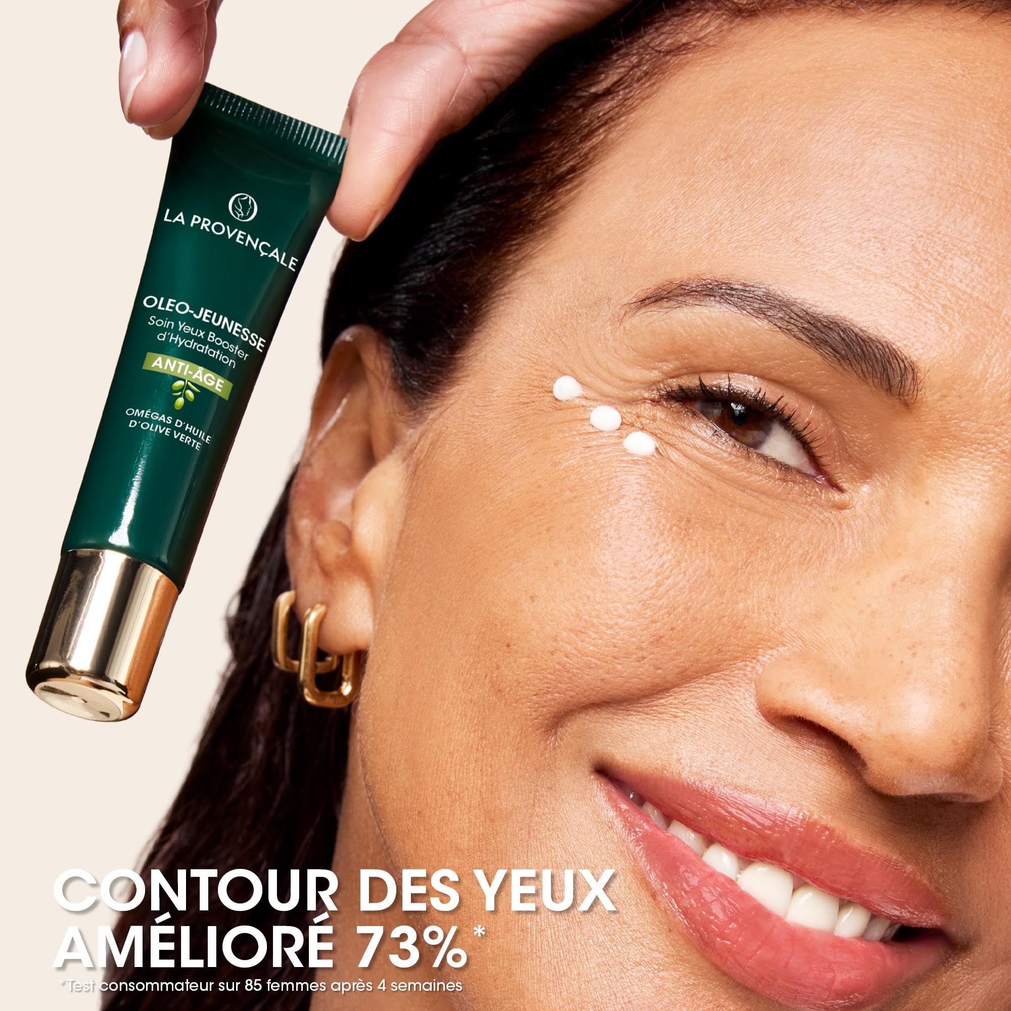 La Provencal - Anti-Aging Care Oczy - Organiczna certyfikowana pielęgnacja oczu - Organiczna oliwa z oliwek AOC Provence - dla wszystkich rodzajów skóry, nawet wrażliwej - 15 ml