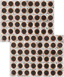 6 peças de remendo de borracha para pneu de bicicleta, remendos de pneus de bicicleta, não autoadesivos, kit de reparo de pneu de ciclismo para bicicleta ao ar livre, alavanca de pneu de bicicleta