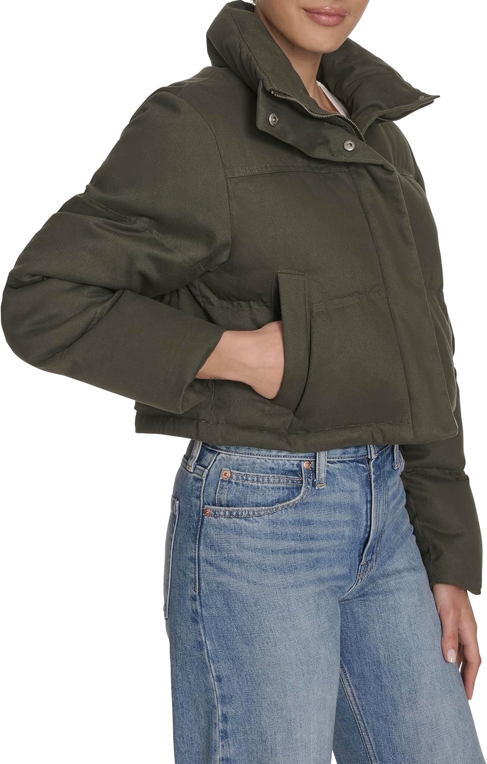 Levi's womens Short Cotton Barn Jacket - Image 3