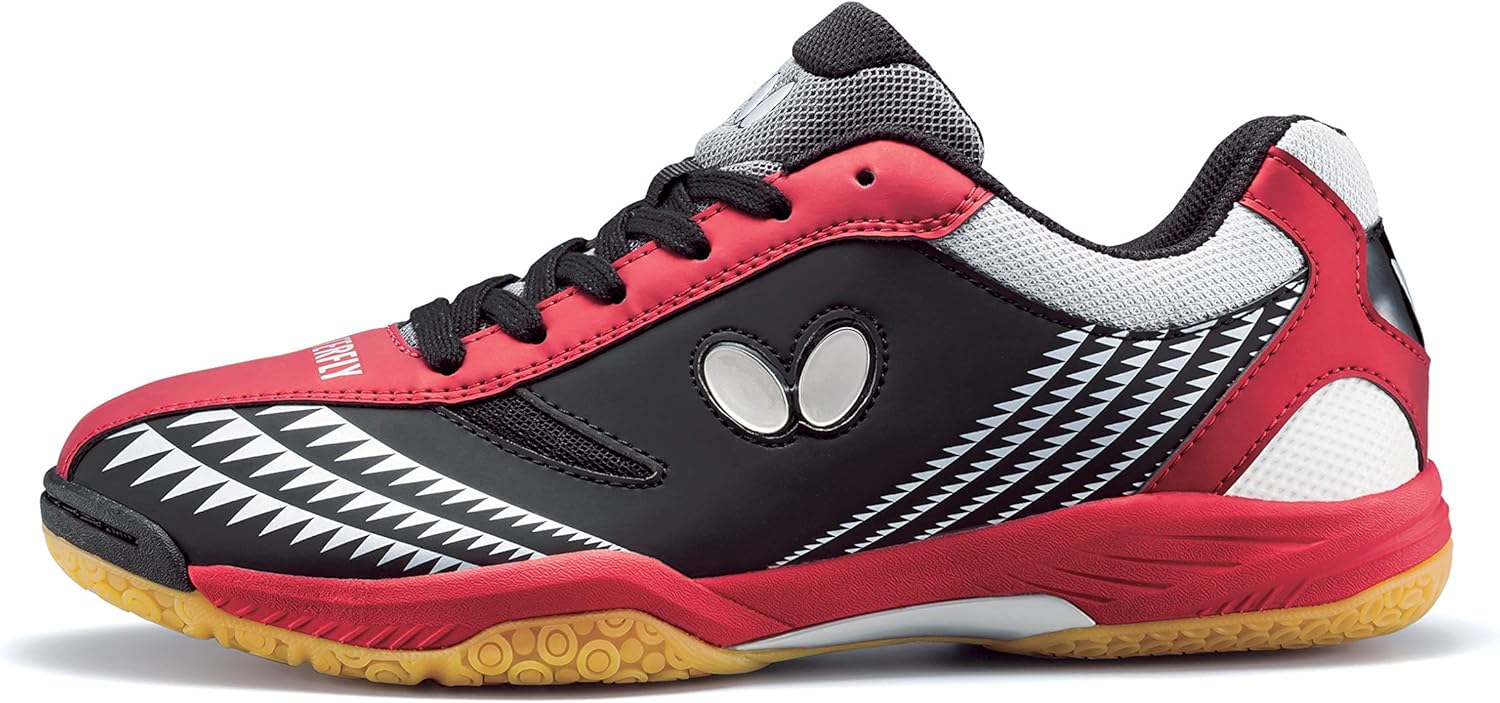 Butterfly Lezoline Gigu Shoes - Excellent Shock Absorption, High Grip Ability, Stability, Abrasion-Resistant, Professional Competition Table Tennis Shoes