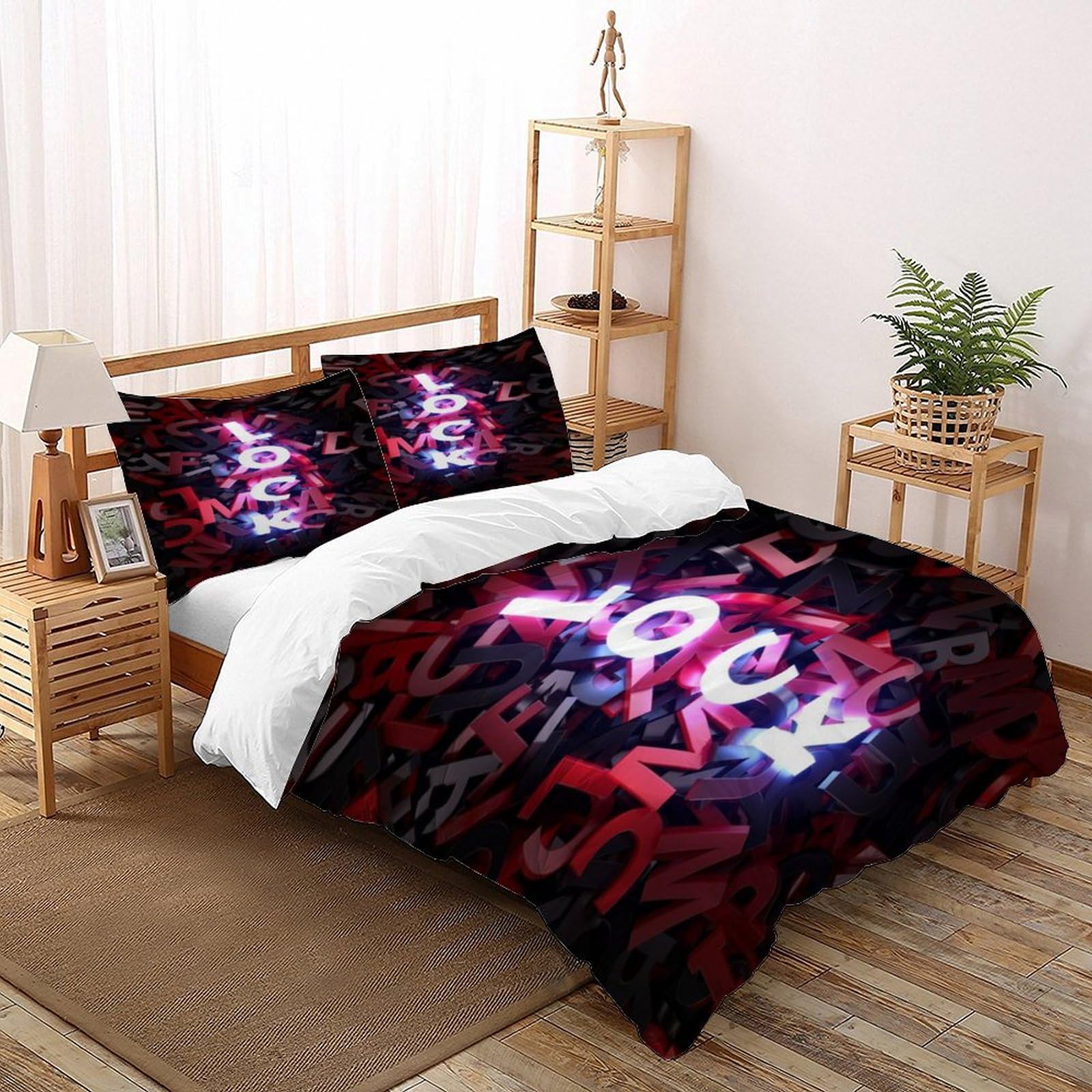 Housse de couette graffiti pour relooker une chambre style urbain