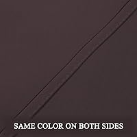 Vista 6 de Cenefas Keqiaosuocai para ventanas, con bolsillo para barra de ventana, cortinas opacas para dormitorio, sala, cocina, sótano