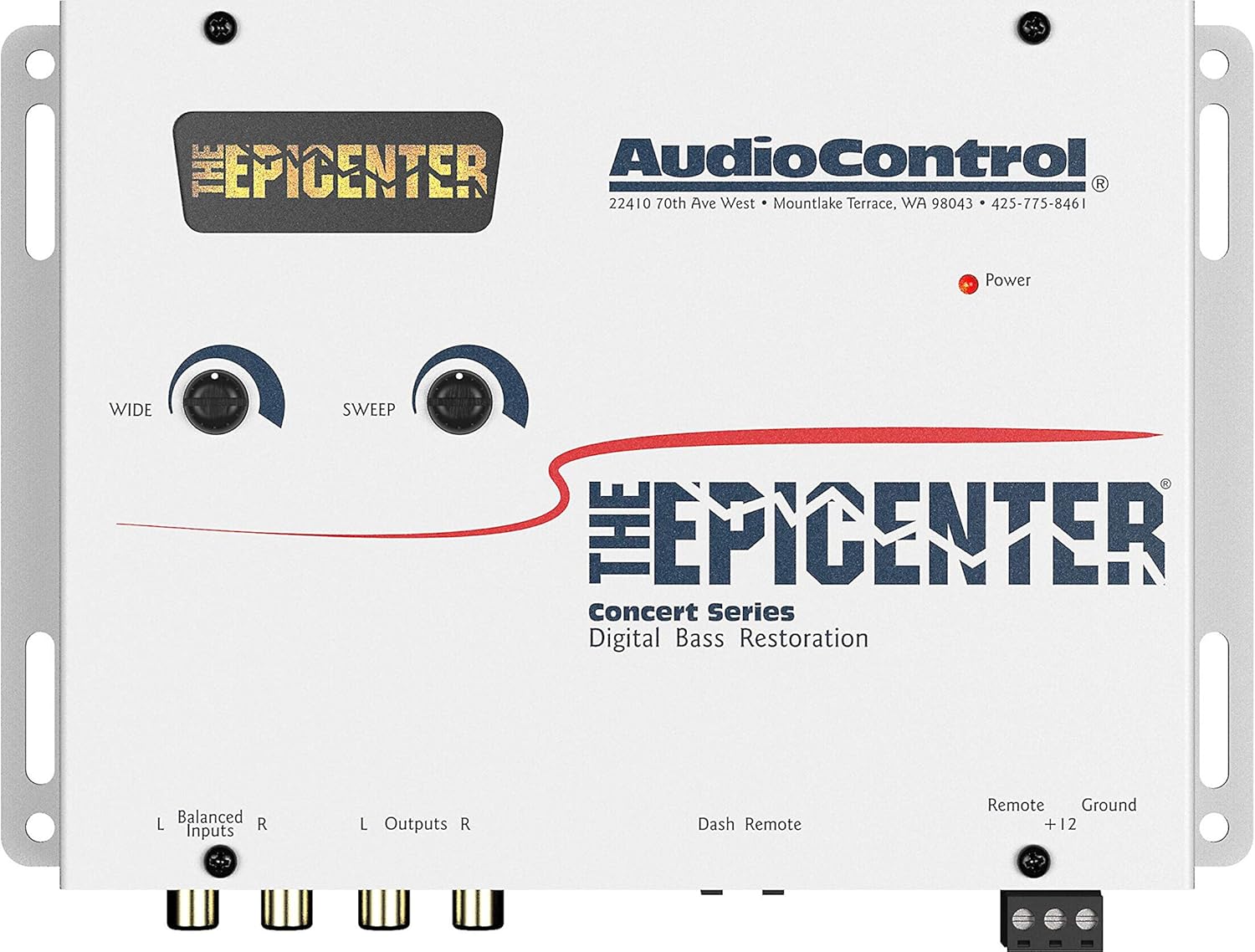 Tор Brаndѕ AudioControl The Epicenter Bass Booster Expander & Bass Restoration Processor with Remote (White)