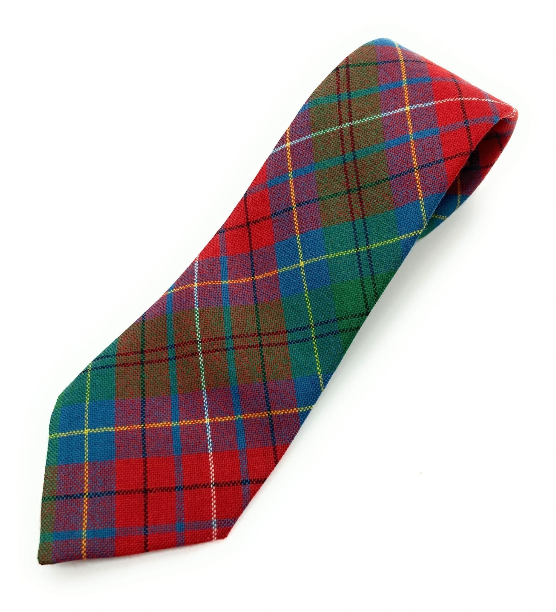 Scottish Essence British Columbia Pure Wool Scottish Tartan Necktie Available In Various Tartans - Made In Scotland (British Columbia)