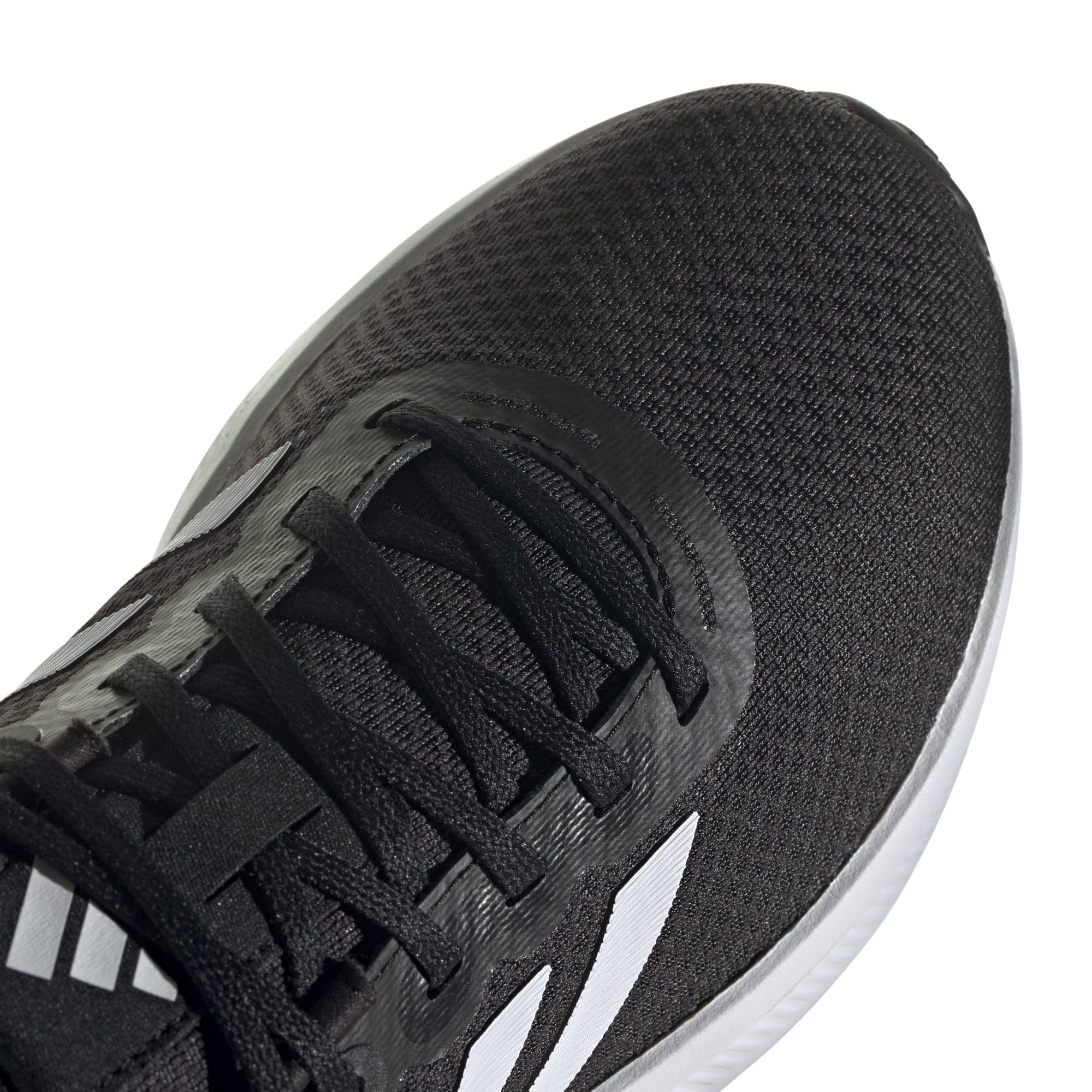 adidas RunFalcon Wide 3 Shoes, Zapatillas para Correr Mujer, Core Black/Cloud White/Core Black, 38 EU