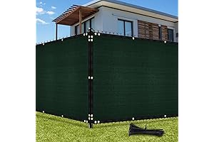 UIRWAY Privacy Screen Fence: Securing Your Oasis with Verdant Distinction
