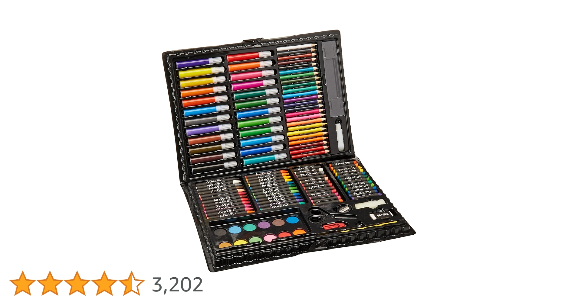 Amazon | 120ピース デラックスアートセット | 色鉛筆 | 文房具