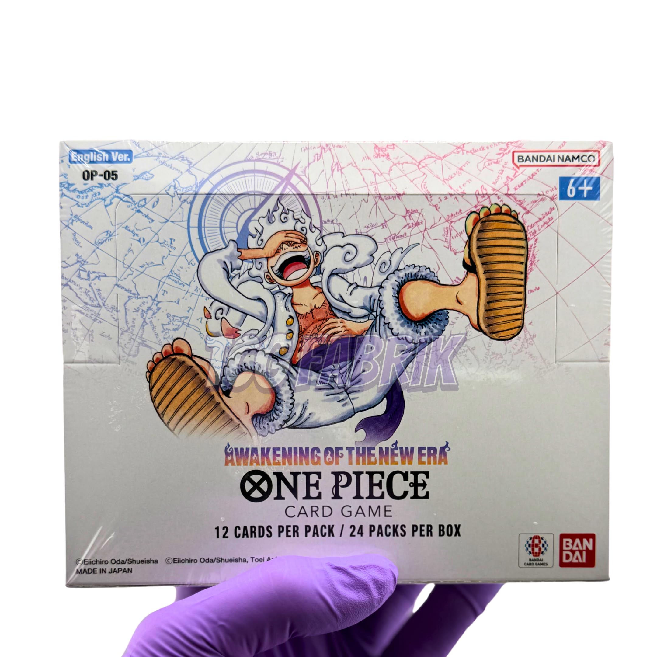 OP05 Booster Box English Awakening of The New Era Box Display Factory Sellado para OP05 One Piece English TCG (24 paquetes) : Juguetes y Juegos