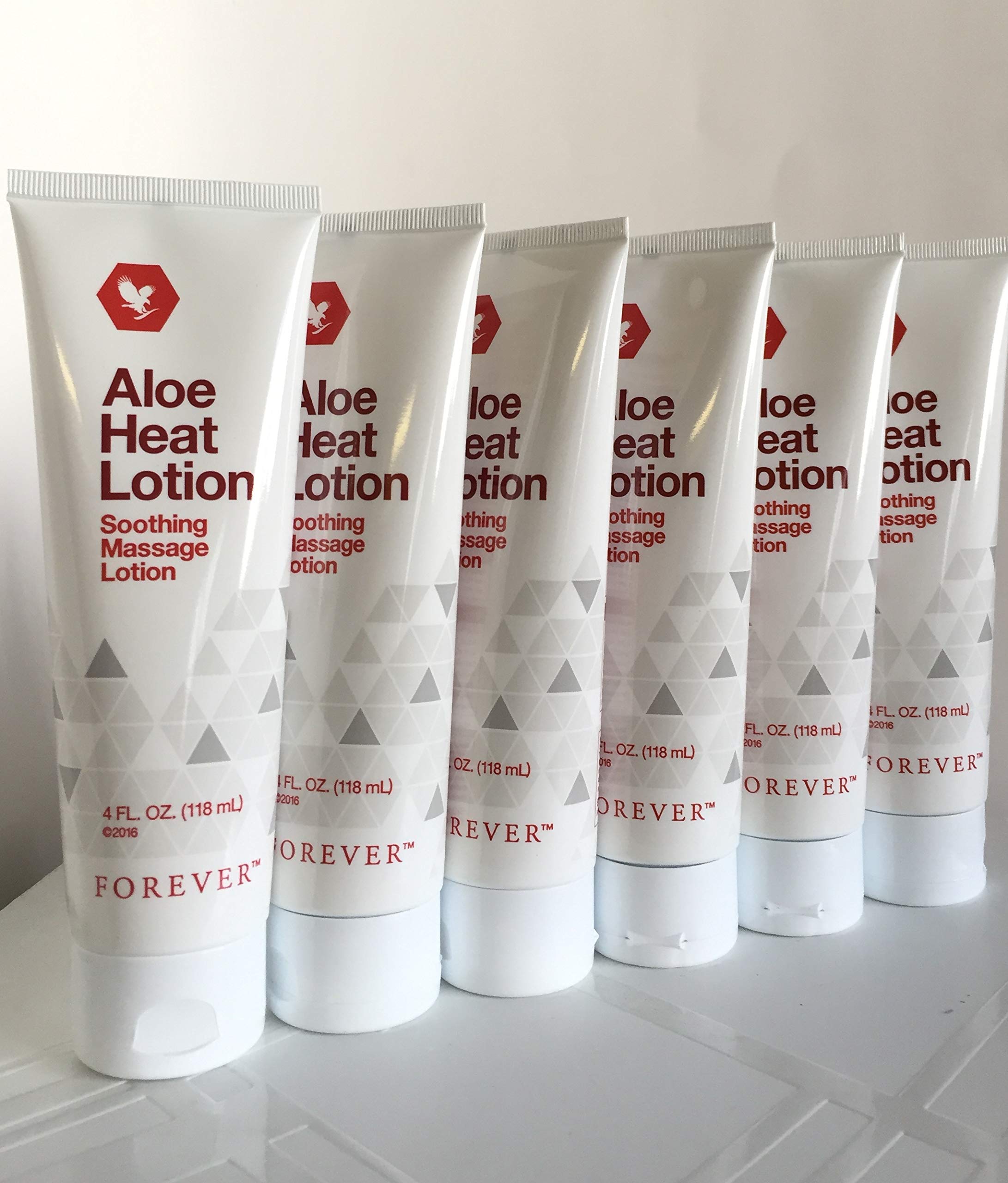 Forever LivingAloe Heat Lotion 4oz (pack of 6)