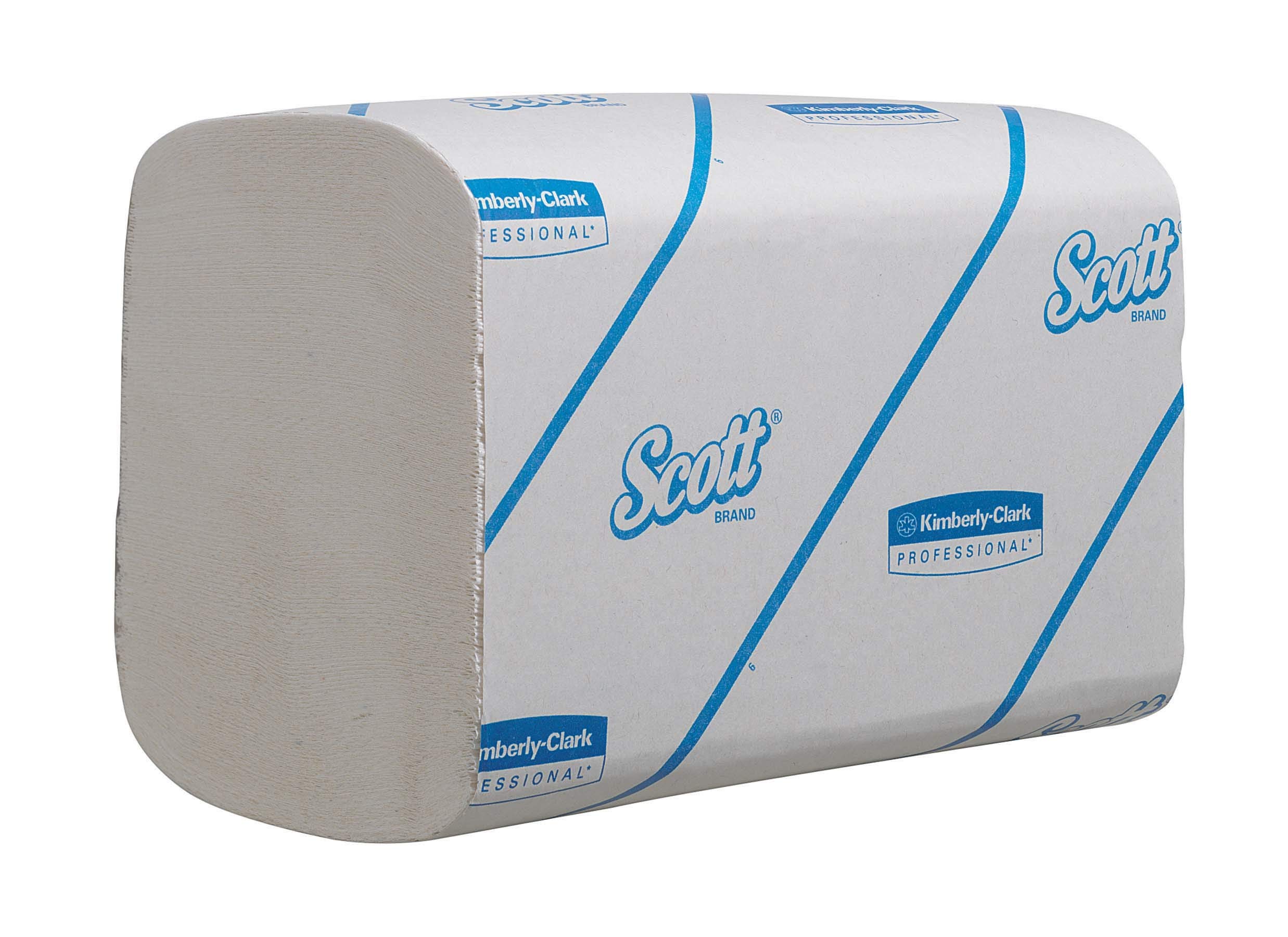 Scott Essential, 6617, składane ręczniki do rąk, 1 warstwa, mała, biała, 15 opakowań x 340 arkuszy