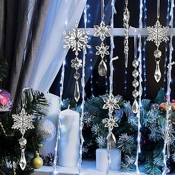 Amazon.co.jp: クリスマスツリー 飾り オーナメント クリスタル