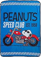 Vista 36 de Silver Buffalo Peanuts Snoopy Multi Pose Expression - Manta de forro polar de 45 x 60 pulgadas, suave y acogedora, 180 GSM