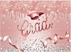 Funnytree 96 x 72 Class of 2024 Party Backdrop Girls Congrats Grad Rose Golden Glitter Photography Background Women Lady Pink Congratulates Graduates Graduation Prom Decor Banner Photo Booth